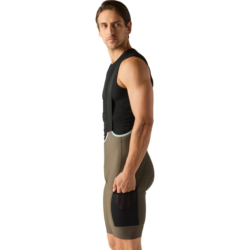 Velocio Luxe Thermal Bib Short Men - Black Olive