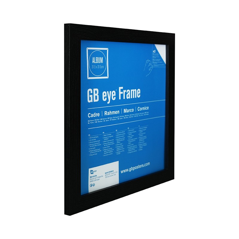 MDF Black Frame Album (31,5 x 31,5 cm)