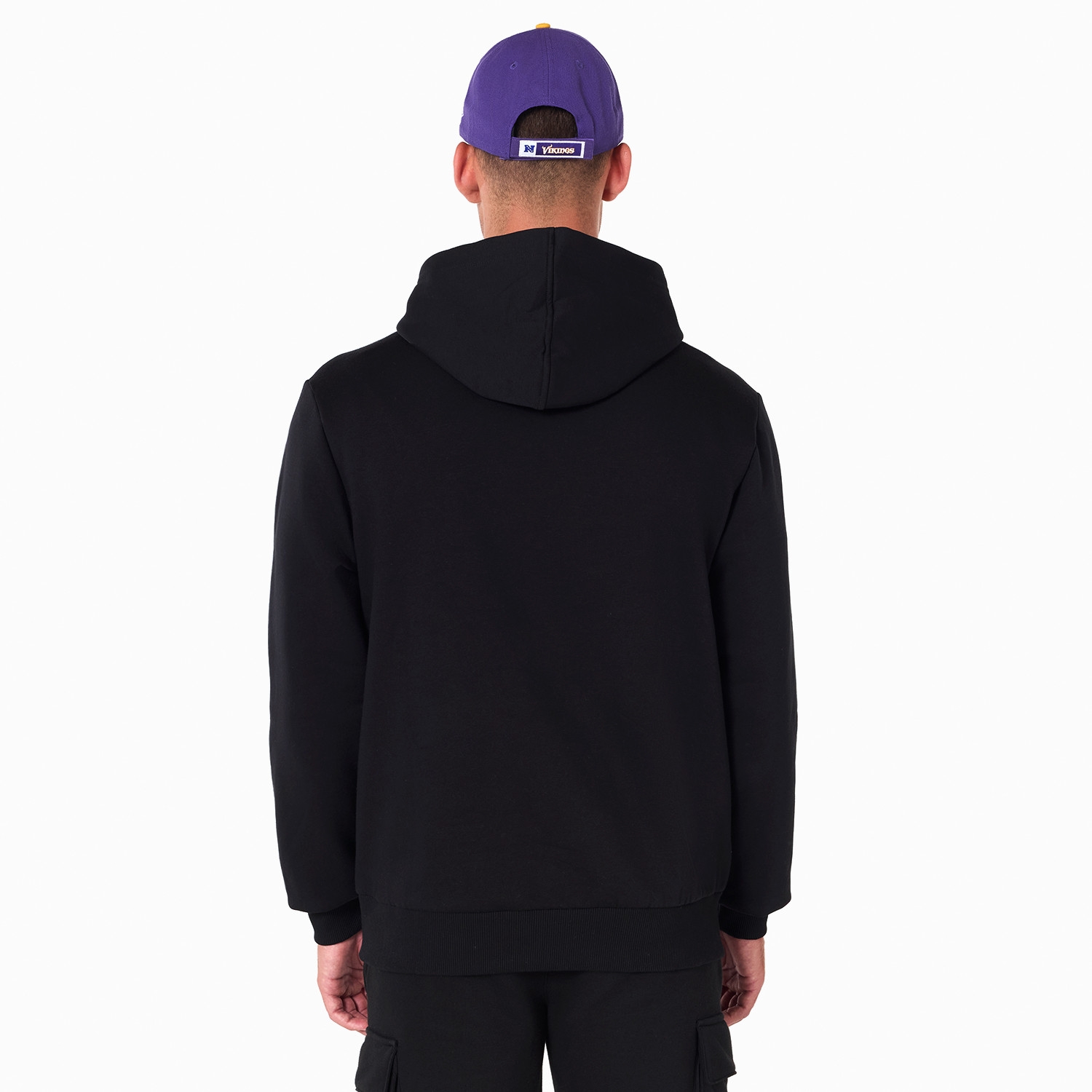 Minnesota Vikings Logo Hoodie NFL Sweatshirt Black