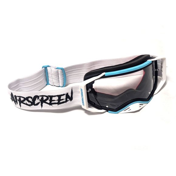 Cross Airscreen Aero 02 mx Light screen 2025 - Black / WhiteRef: ASM0014 / 001-018-02