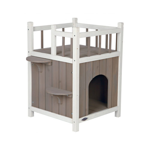Trixie Natura Cat House with Balcony