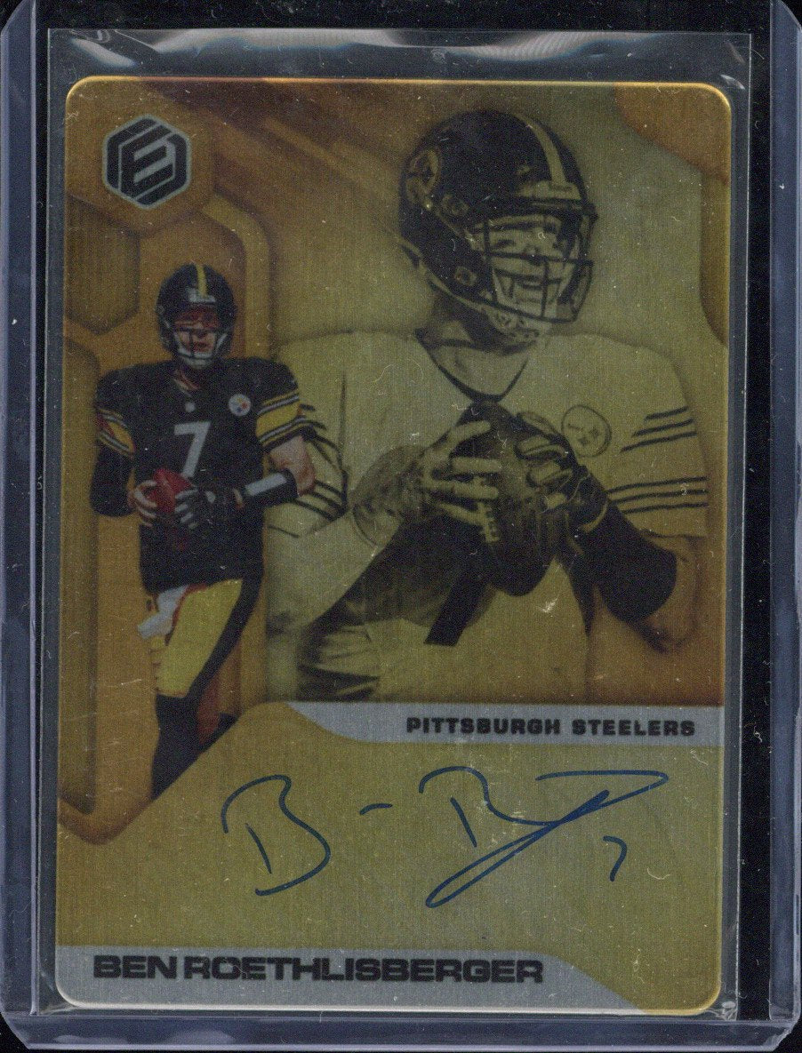 2019 Panini Elements Ben Roethlisberger Autograph /5 #SS-BR