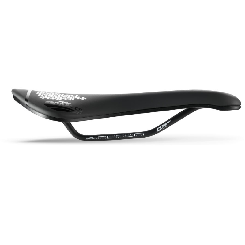 Selle San Marco Aspide Short Dynamic Open-Fit Saddle - Narrow S3 - black
