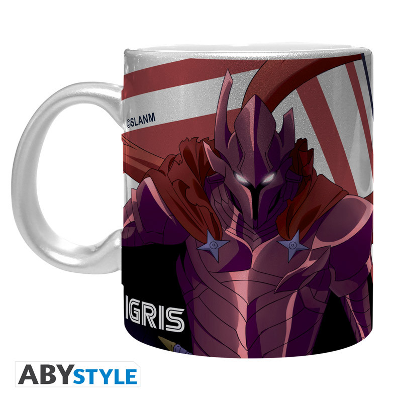 SOLO LEVELING Mug with silver finish Jinwoo & Igris