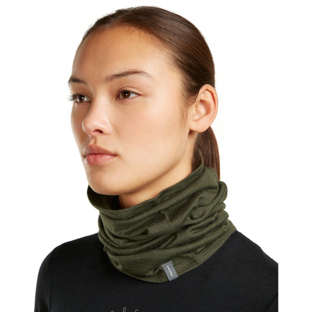 Icebreaker Merino Flexi Chute Multi Functional Cloth - Dark Loden