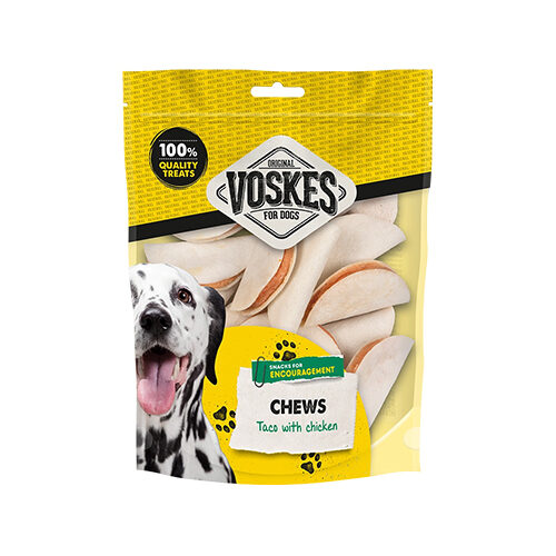 Voskes Taco with Rawhide & Chicken - 400 g