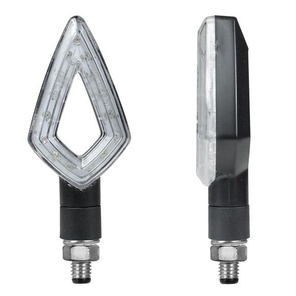 Chaft Pitch LED Turn Signal Light (Pair) Universal - BlackRef: ch0414 / in191