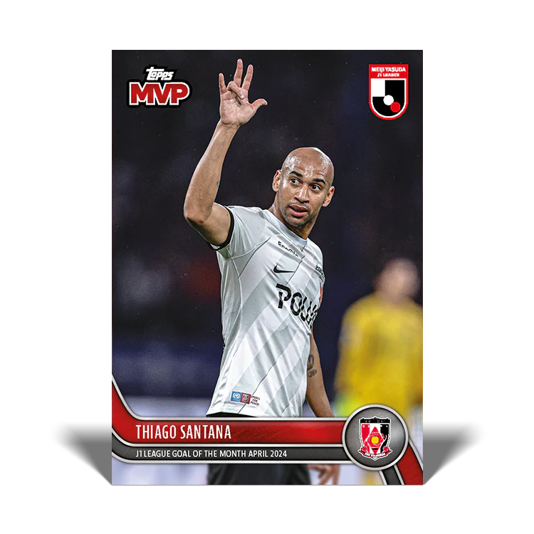 Thiago Santana - J1 League Goal of the Month - April 2024 - 2024 J-League® Topps Now® Card 10