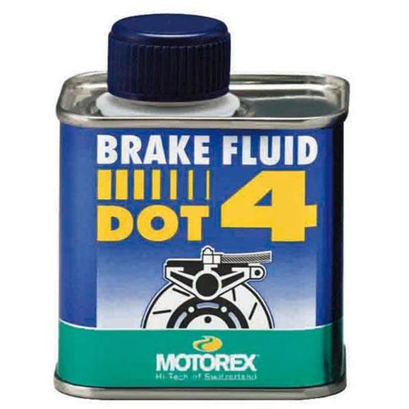 Liquide de frein Motorex BRAKE FLUID DOT4 250ML UniverselRef : MX0007 / 1099677