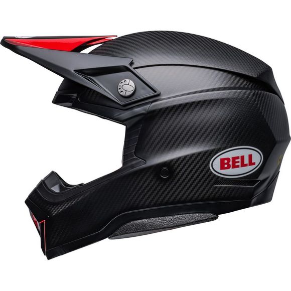Casque cross Bell MOTO-10 SATIN GLOSS 2026 - Noir / RougeRef : EL0633