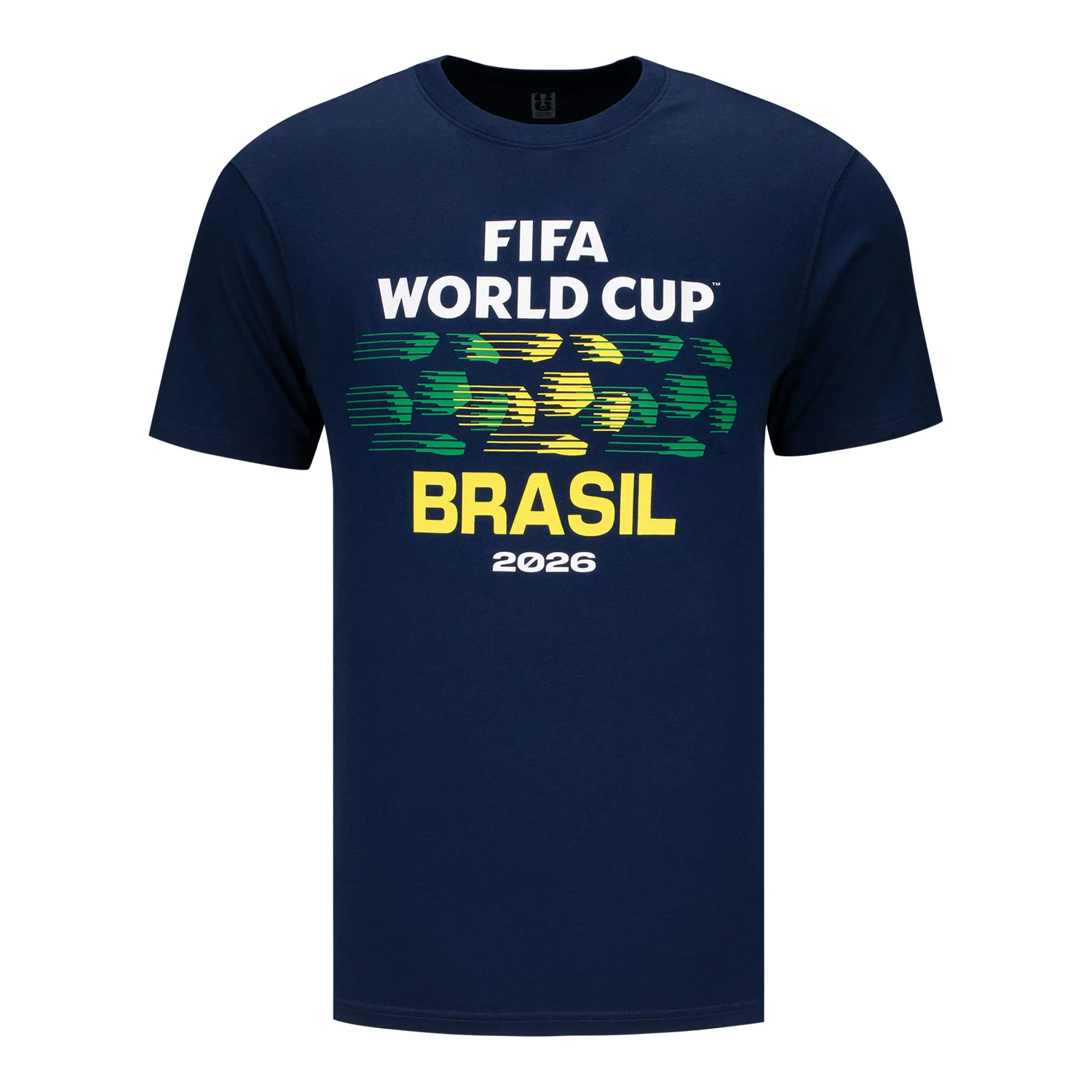 2026 Soccer Fan Collection Brazil Ball Graphic T-Shirt - Unisex