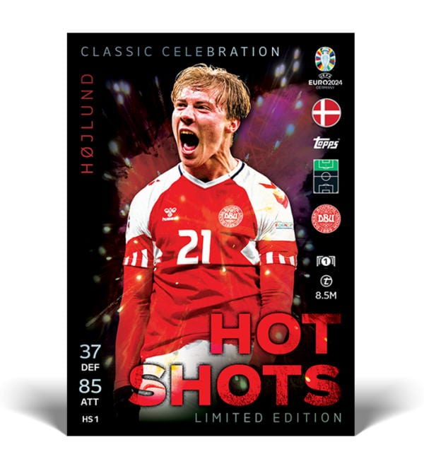 Topps EURO 2024 Match Attax Trading Cards - Mega Tin Set + 10 Bonus Packs