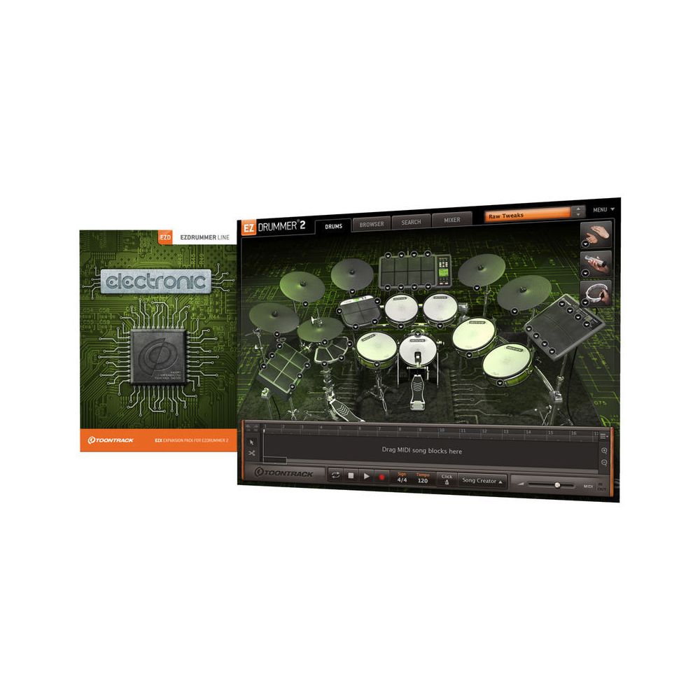 Toontrack EZX Electronic – Thomann Ireland