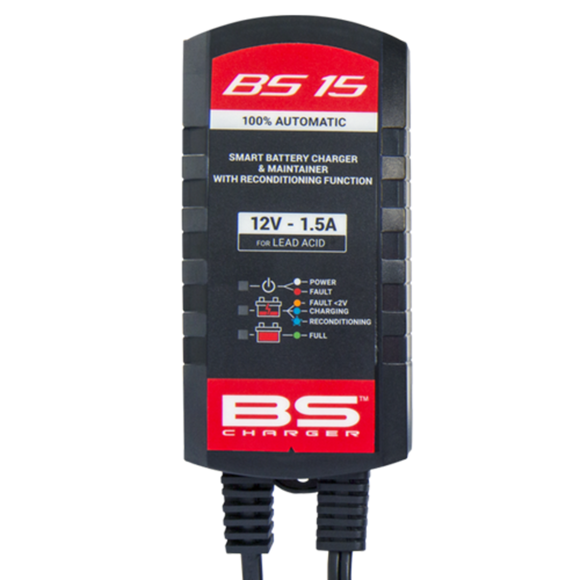 Chargeur de batterie BS Battery intelligent BS15 UniverselRef : BSB00001A / 1125497