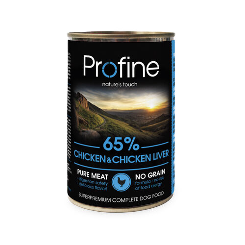 Profine Pure Meat – Dog Food – Chicken - 6 x 400g