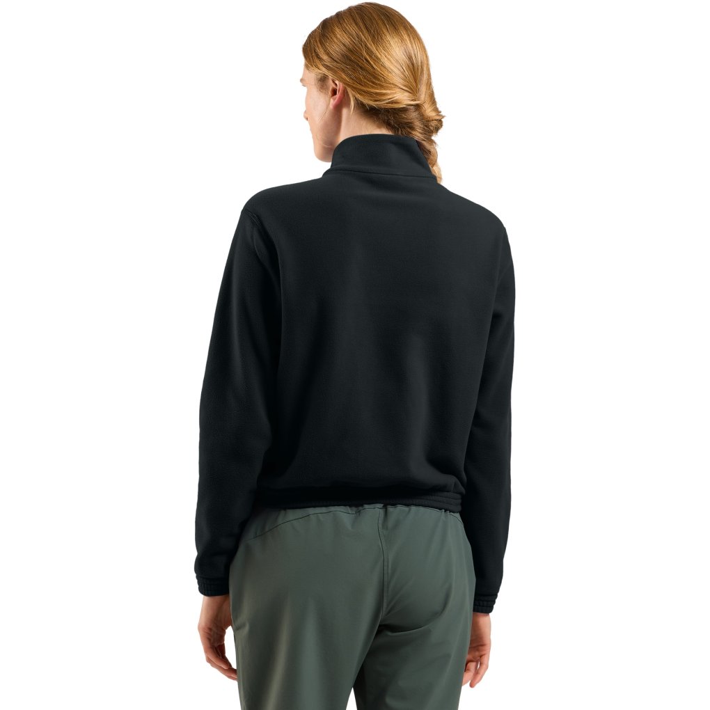 Odlo Essentials Classic Fleece Half-Zip Multisport Mid Layer Women - black