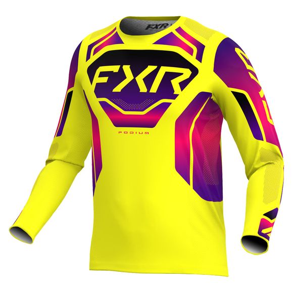 FXR PODIUM RELAY RAZZ 2026 cross jersey - Yellow / PurpleRef: FXR1691