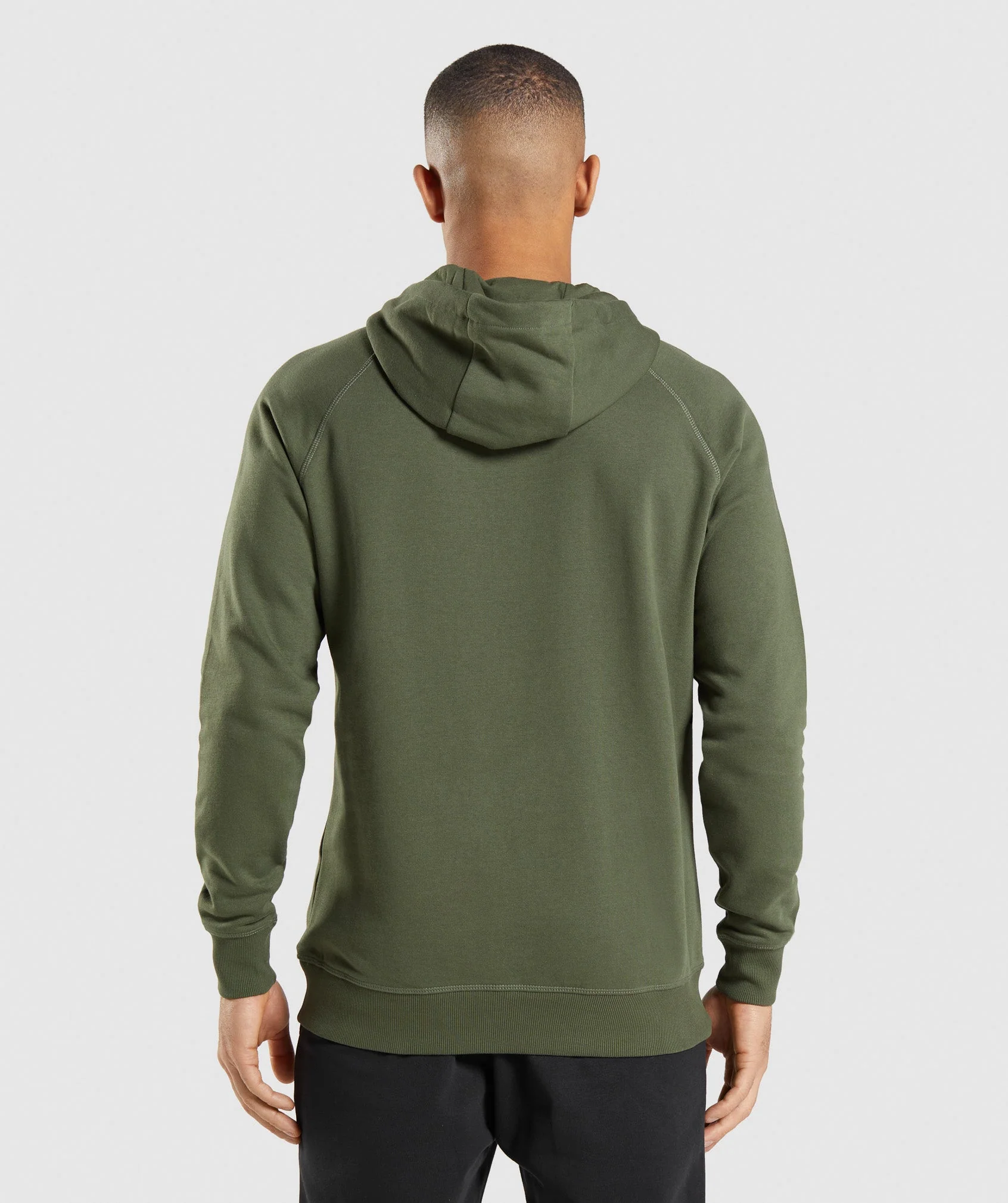 Crest Hoodie Core Olive