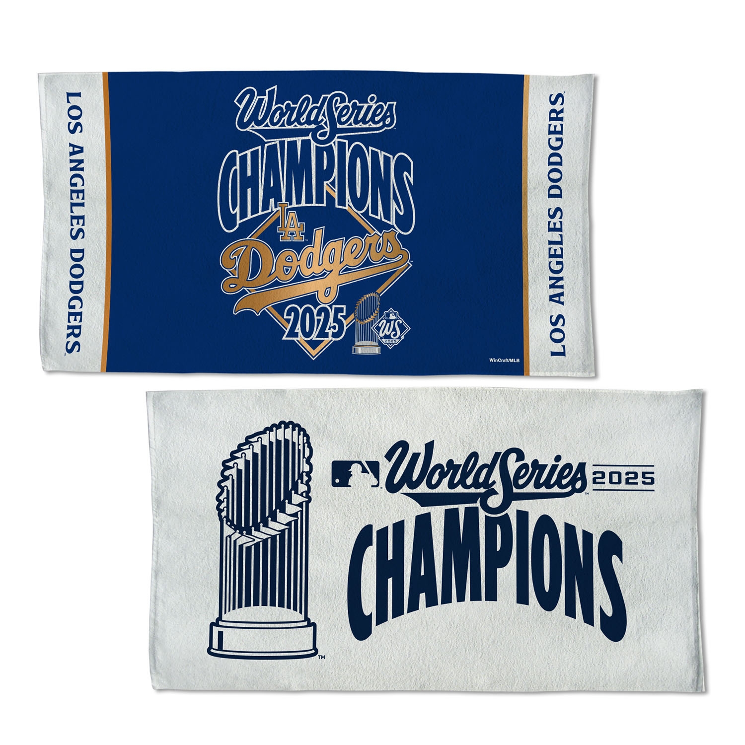 Los Angeles Dodgers 2025 World Series Champions MLB Locker Room Towel
