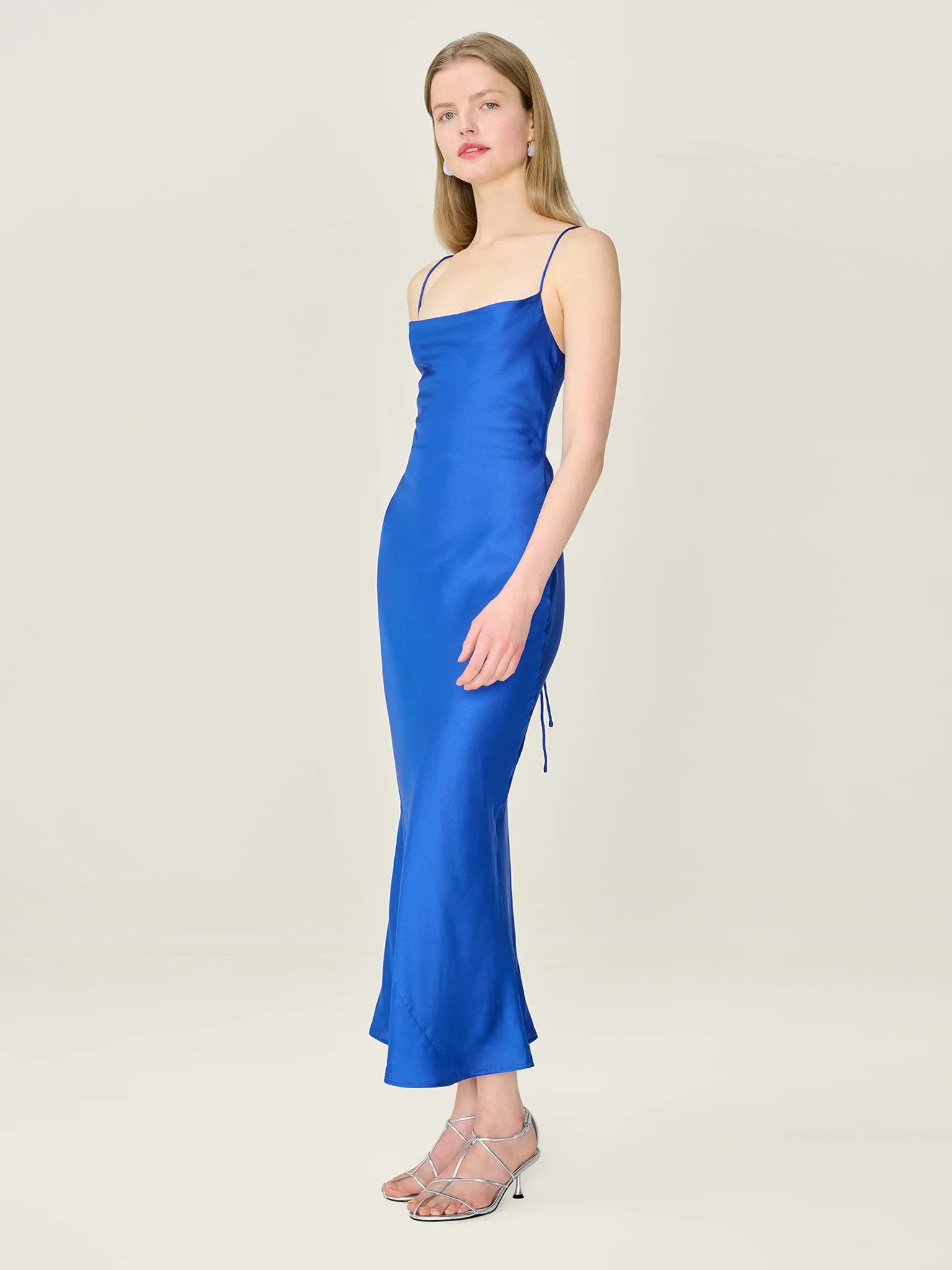 Riviera Dress in Cobalt