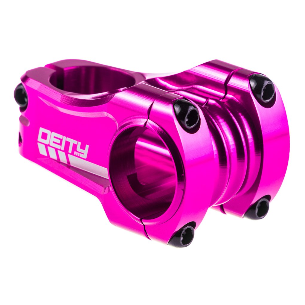Deity Components Copperhead Stem - 31.8mm - pink