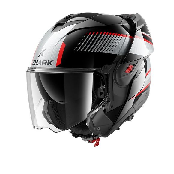 Shark OXO SIKTER Modular Helmet - Black / GreyRef: SH1794