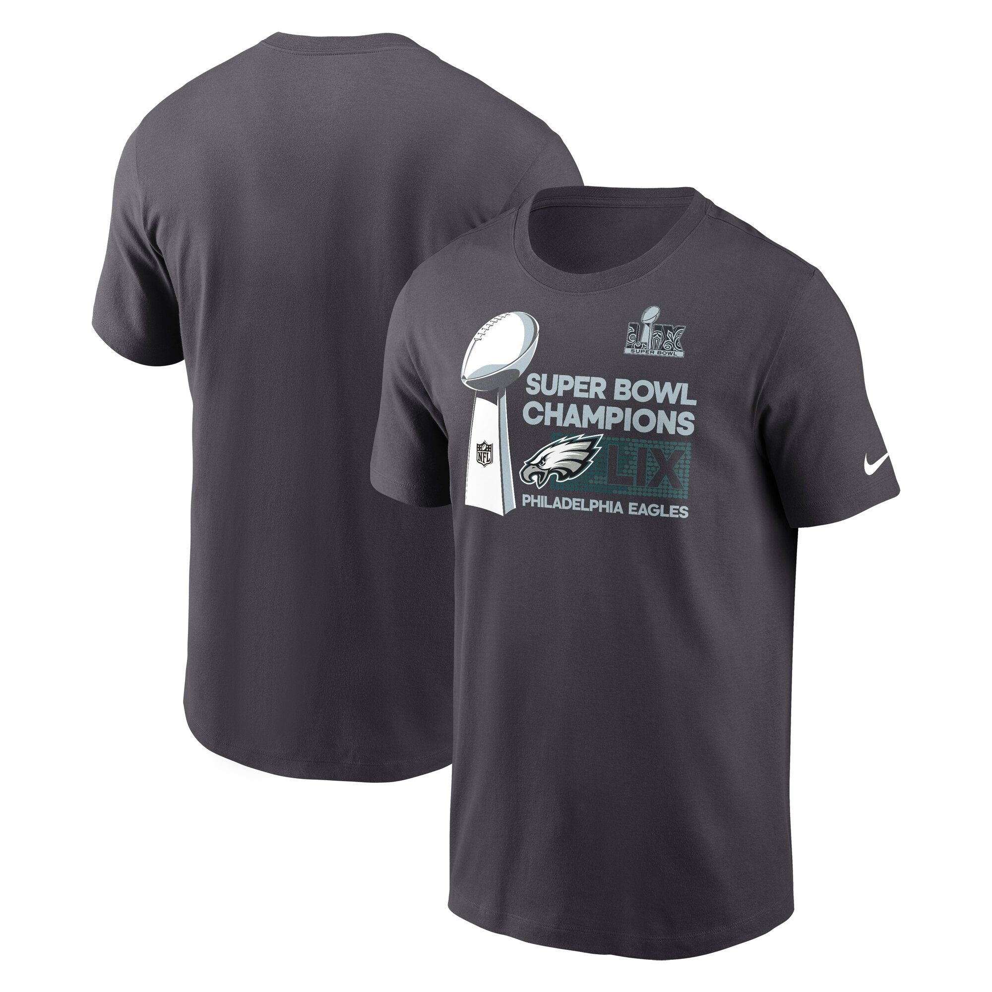 Philadelphia Eagles Super Bowl LIX Champions Locker Room Nike NFL T-Shirt