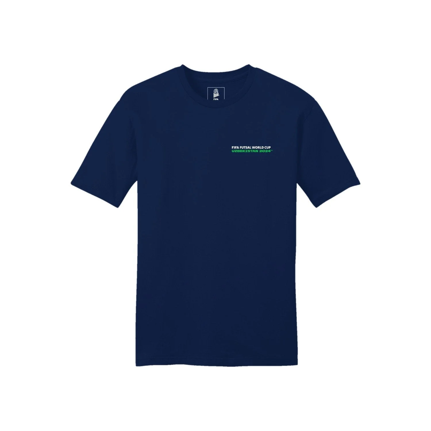 World football competition Futsal World Cup Uzbekistan 2024™ Blue Trophy T-Shirt - Unisex