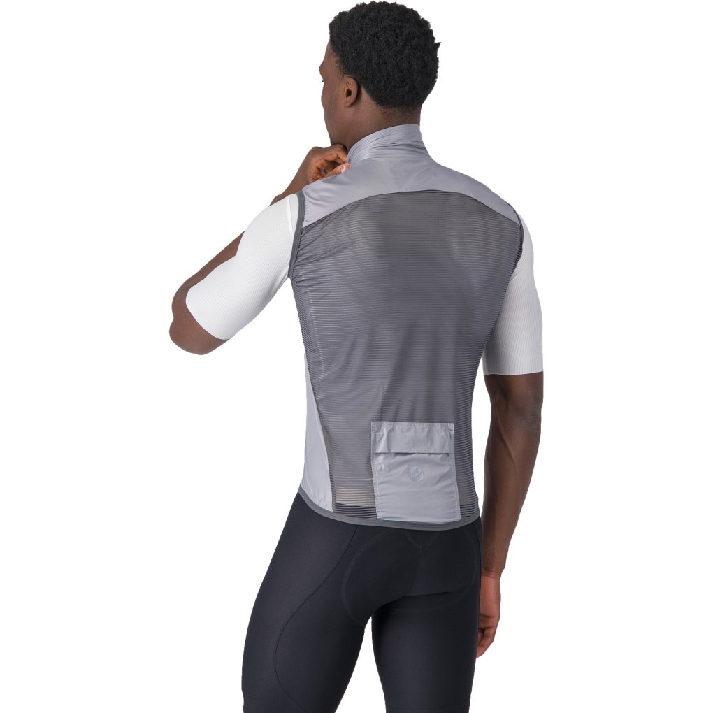 Castelli Aria 2 Vest Men - silver grey/dark grey 870