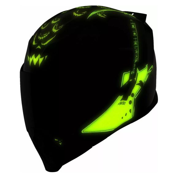 Casque intégral Icon AIRFLITE - TRICK OR STREET 4 - NoirRef : IC0907