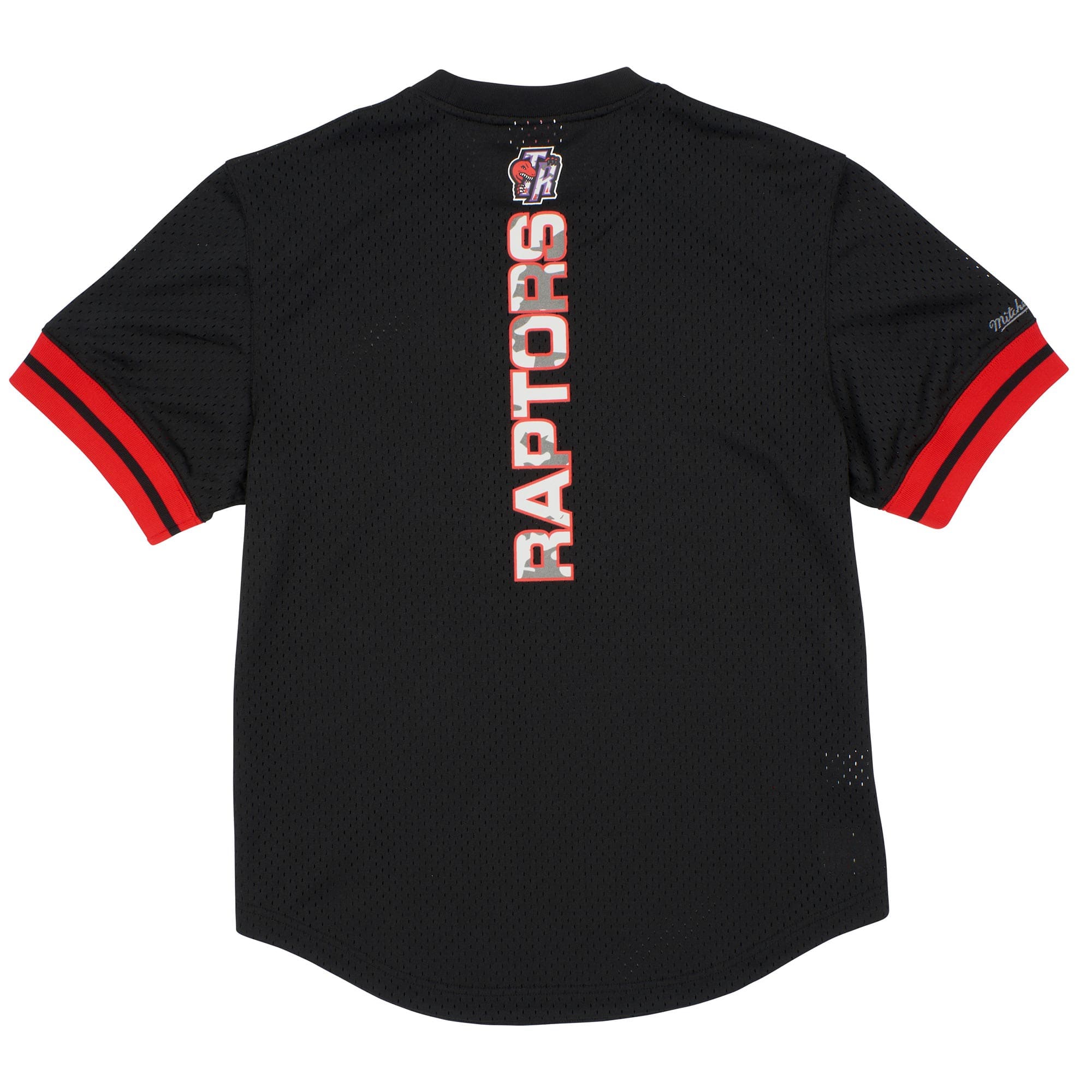 Toronto Raptors Mitchell & Ness Camo Reflective NBA Crew Mesh Jersey