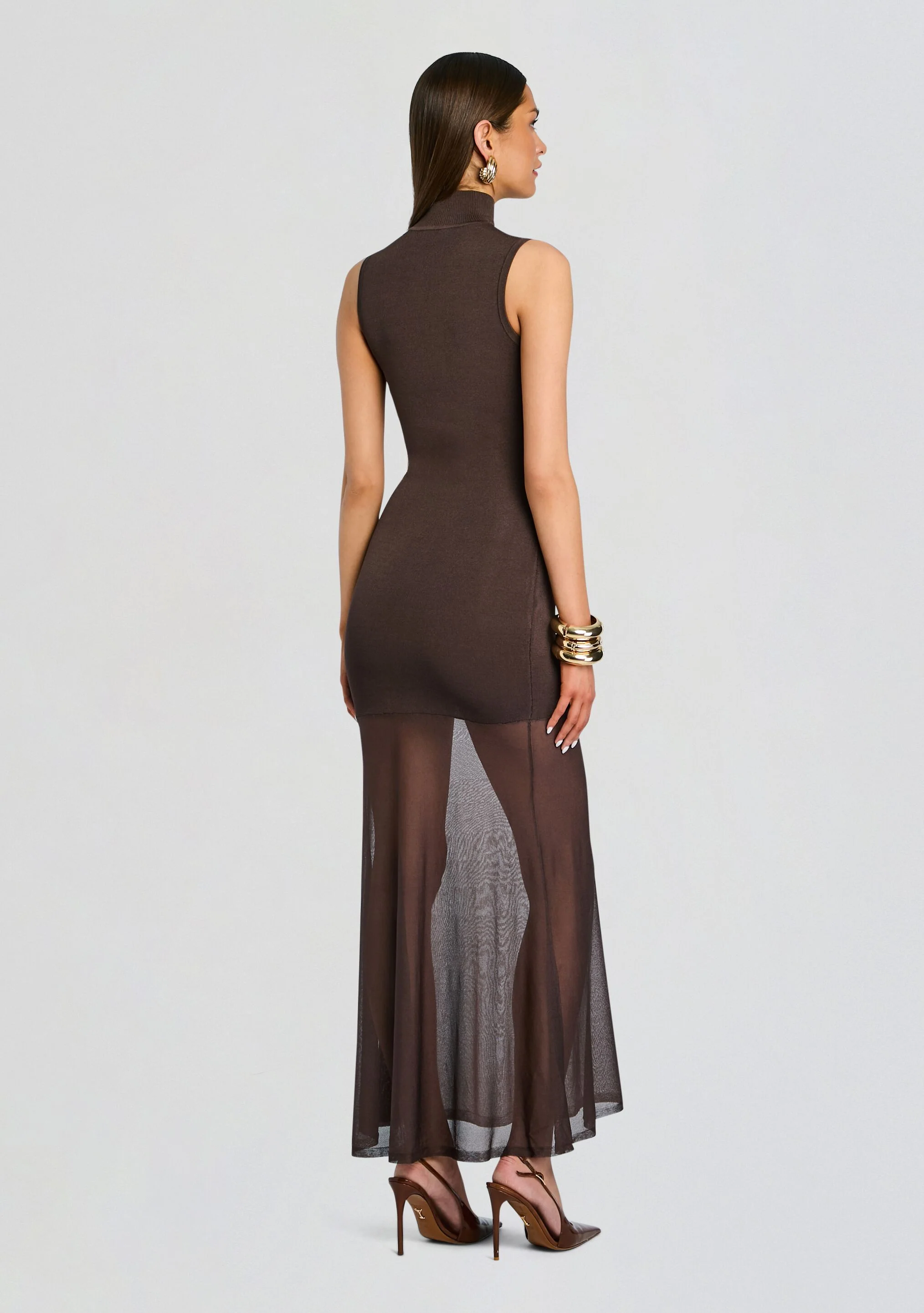 Amine Knit Maxi Dress