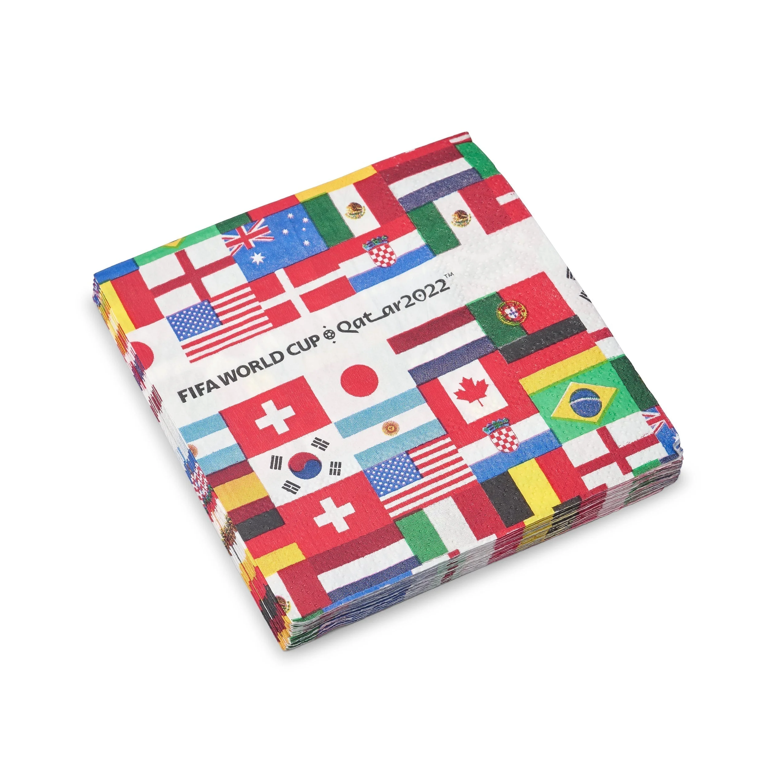 World football competition 16Pc Napkins- 5X5