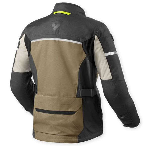 Motorcycle jacket Rev it outback 4 H2O - Green / GrayRef: RI1438