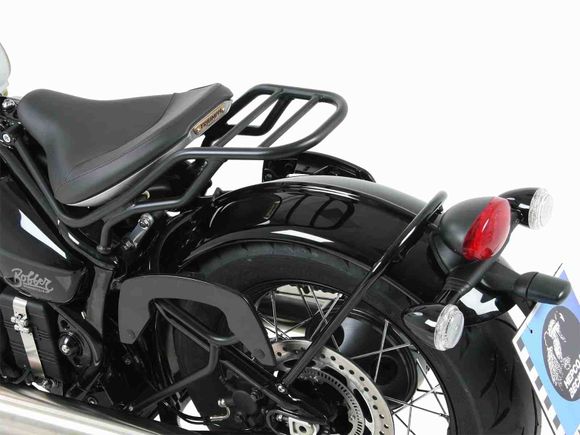 Porte Bagage Hepco & Becker tubulaire - noirTRIUMPH 1200 BONNEVILLE 1200 BOBBER ABS - 2017 - 2025Ref : HBE04173A / 6547558 01 01