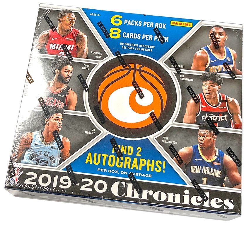 2019/20 Panini Chronicles Basketball Hobby Box NBA