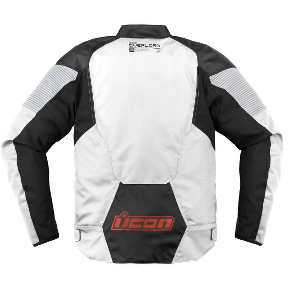 Blouson Moto Icon OVERLORD3 - BlancRef : IC0879