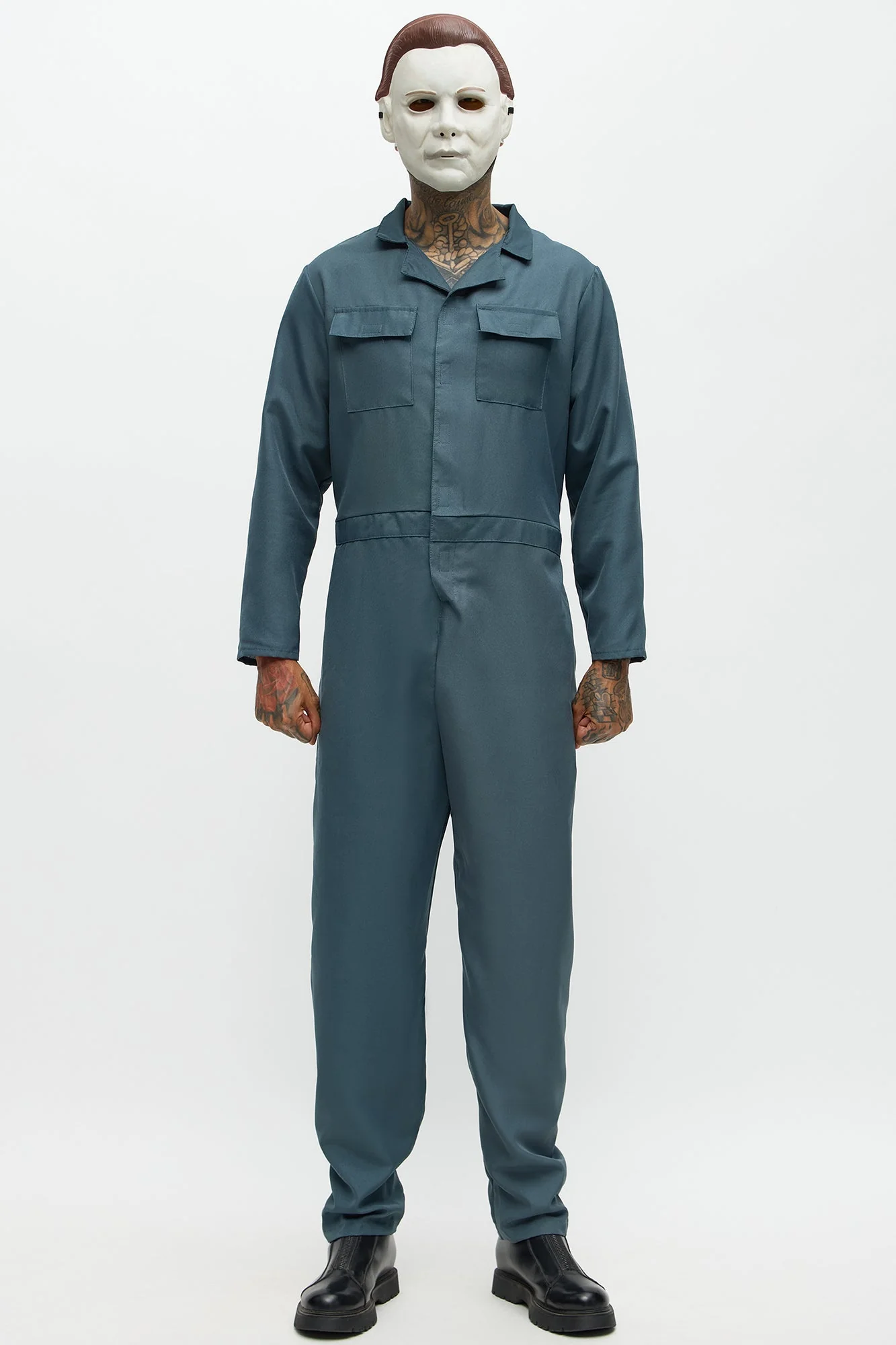Michael Myers 2 Piece Costume Set - Multi Color