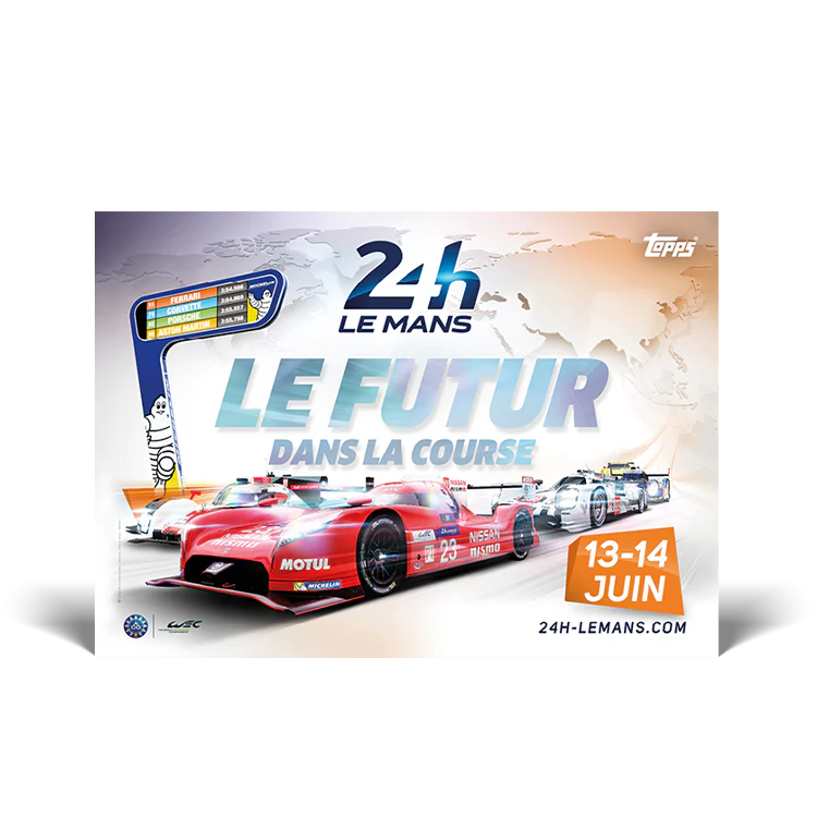 2023 Topps 24H of Le Mans Poster Art #70 - Topps UK