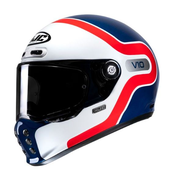 HJC V10 full face helmet - GRAPE - Blue / RedRef: HJ1037