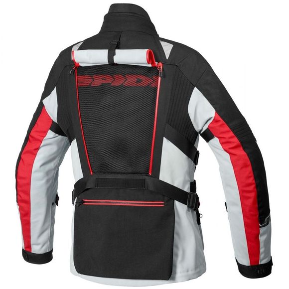 Spidi Allroad H2Out Motorcycle Jacket - Gray / RedRef: Spi0535-C56057