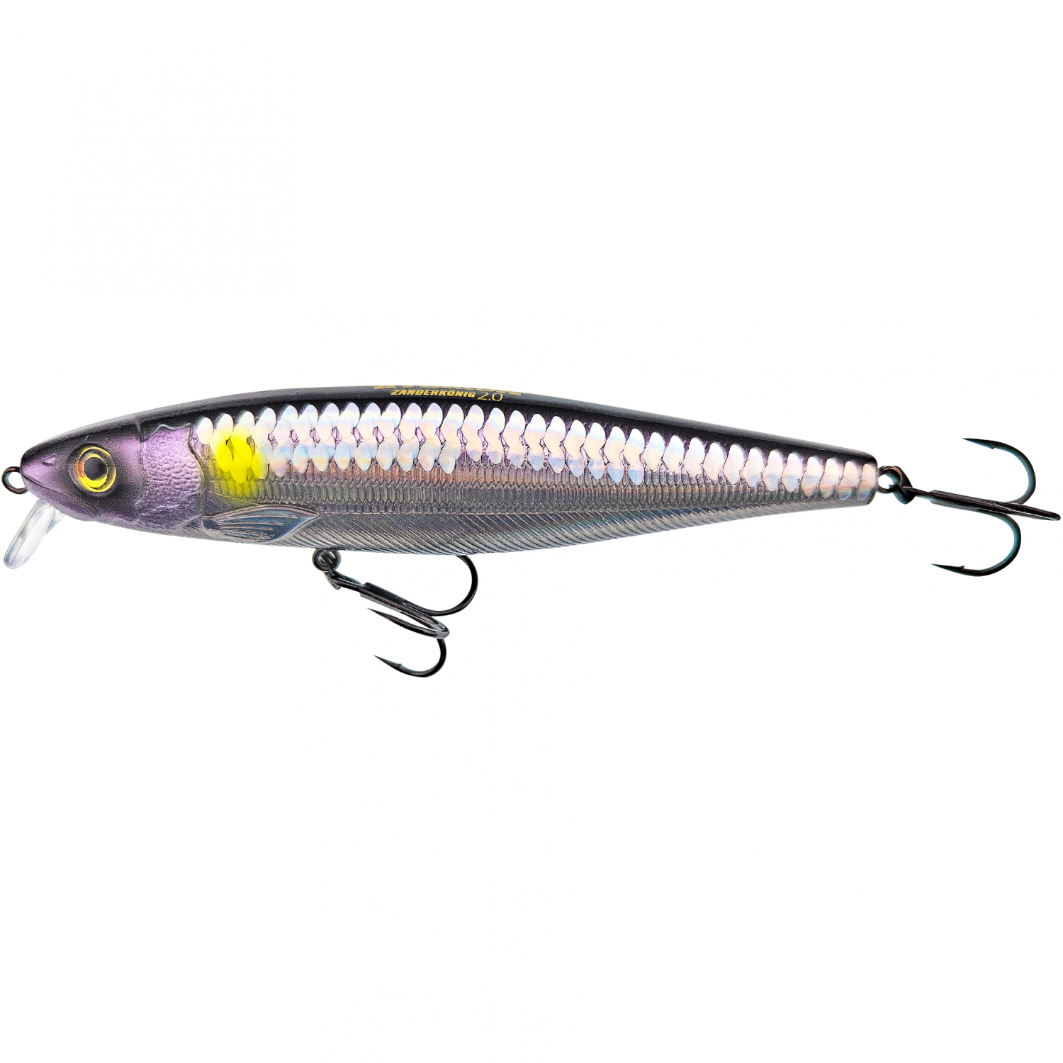 Hybrida Zander King 2.0 (Black & Purple)