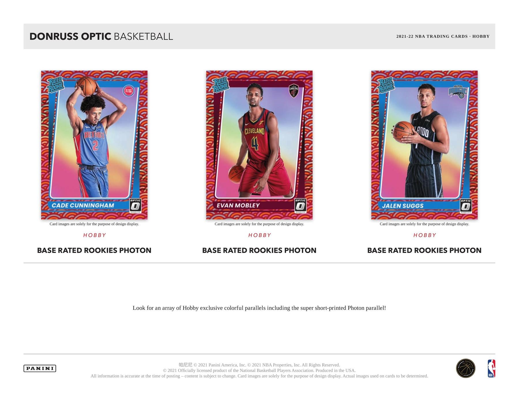2021/22 Panini Donruss Optic Basketball Hobby Pack