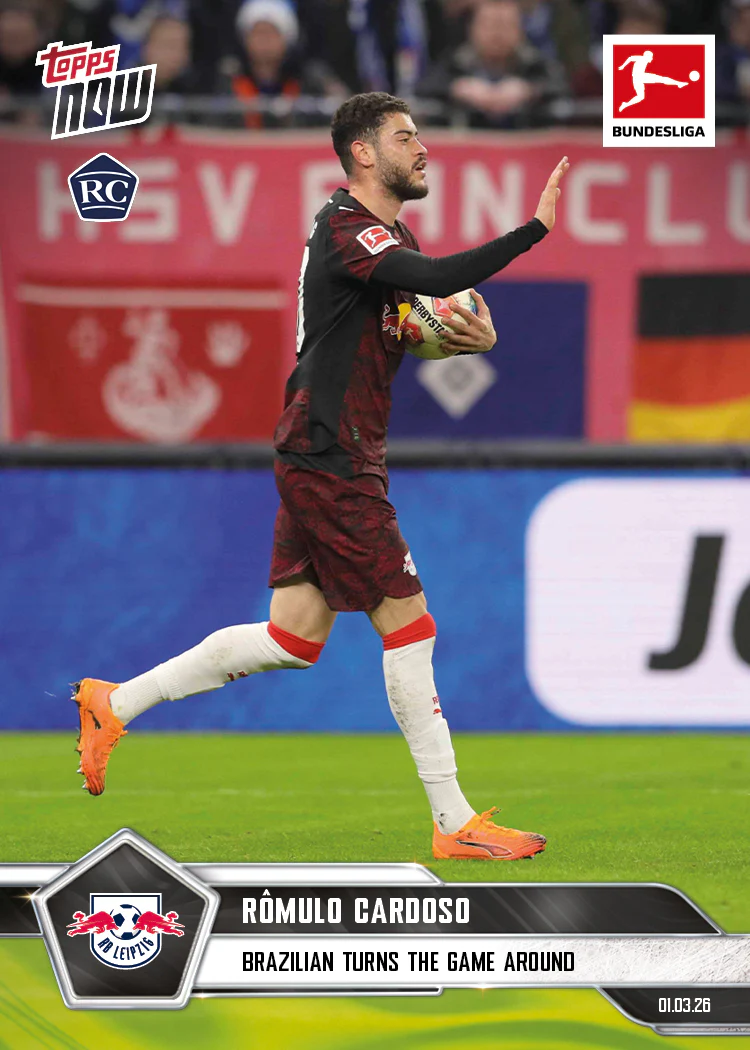 Rômulo Cardoso - 2025-26 Bundesliga Topps NOW® - Card 138 - PR: 280