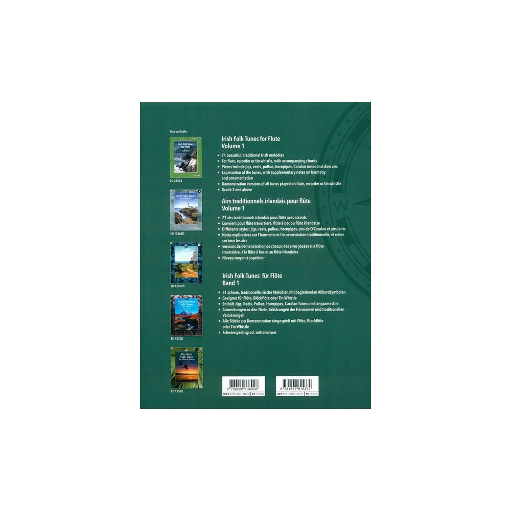 Schott Irish Folk Tunes For Flute 1 – Thomann Ireland