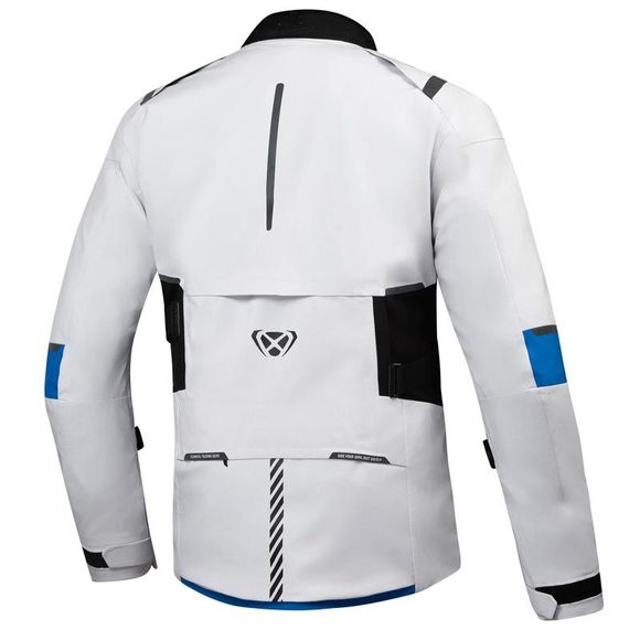 Ixon M -Skeid Motorcycle Jacket - Gray / BlueRef : IX1753-C366
