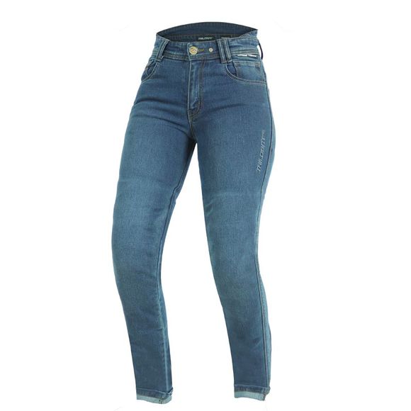 Jean Moto Trilobite DOWNTOWN LADIES - Skinny - BleuRef : TRI0086