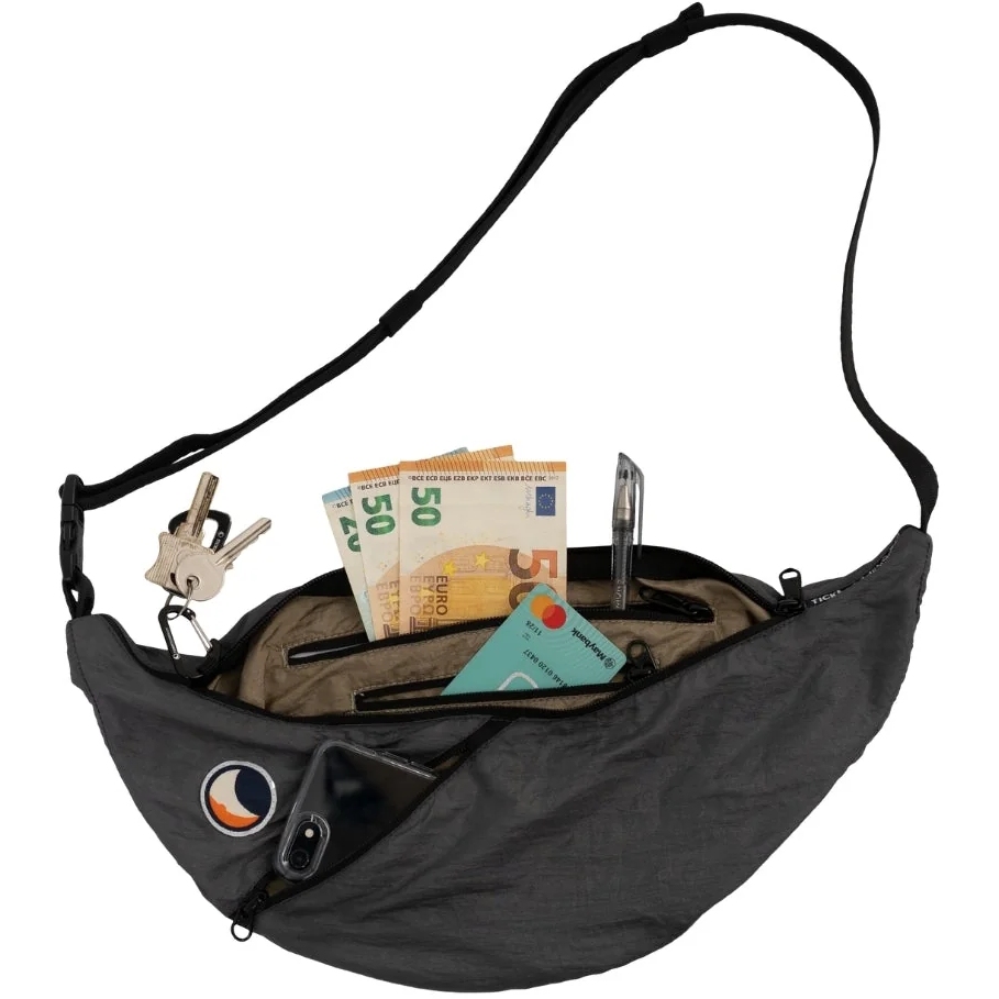 Ticket To The Moon Basic Sling Bag - Navy Blue