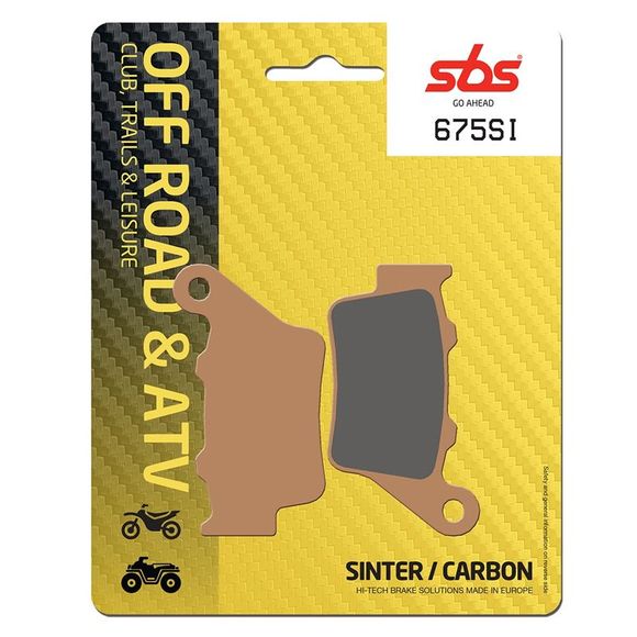 SBS 675SI Sintered Metal Racing Rear Brake PadsRef: 675SI / 675030