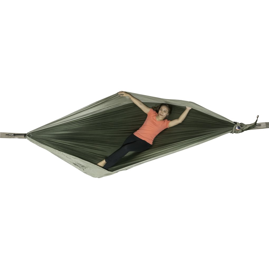 Ticket To The Moon Travel Hammock - Original - Army Green / Brown